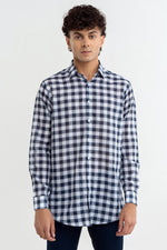 NAVY CASUAL SHIRT