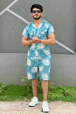 Cotton Textured SHORTS SET