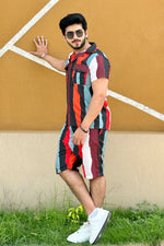 Cotton Textured SHORTS SET