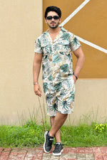 Cotton Textured SHORTS SET