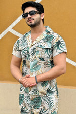 Cotton Textured SHORTS SET