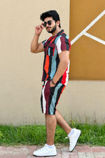 Cotton Textured SHORTS SET