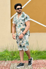 Cotton Textured SHORTS SET