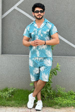 Cotton Textured SHORTS SET