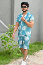 Cotton Textured SHORTS SET