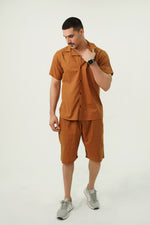 TEXTURED SHORTS SET