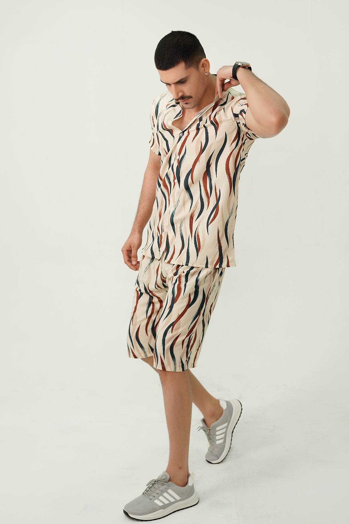 PRINTED SHORTS SET