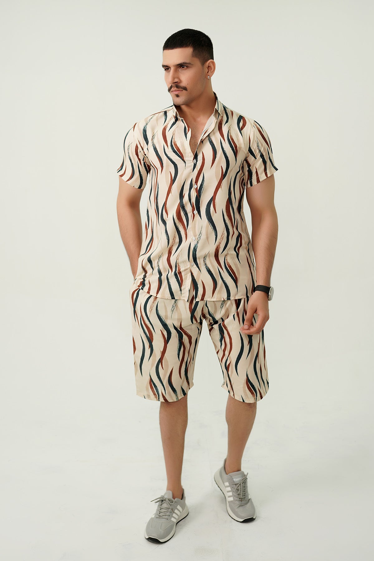 PRINTED SHORTS SET