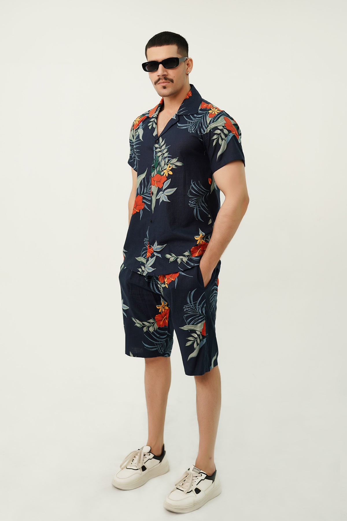PRINTED SHORTS SET