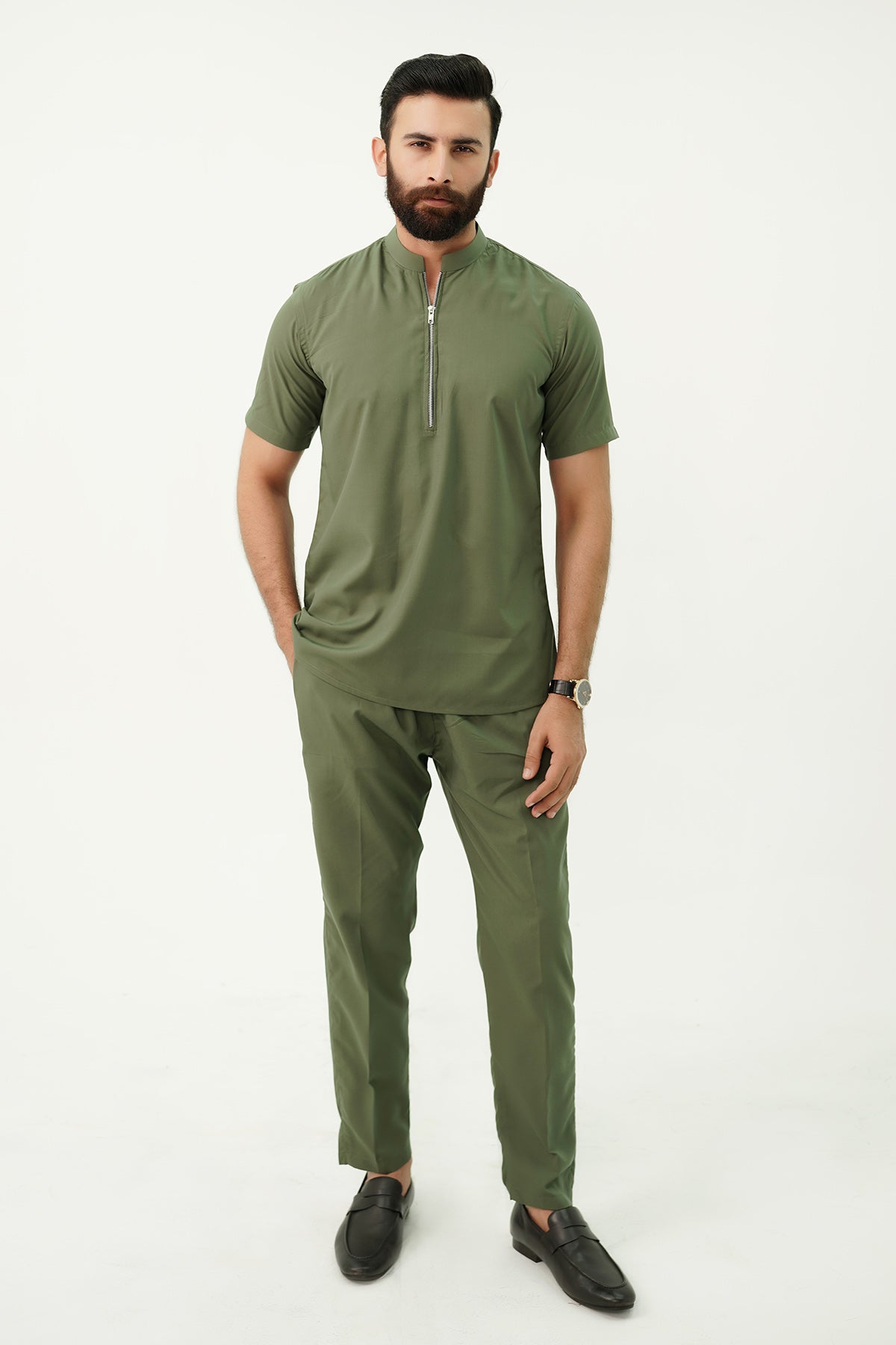 Zip Neck Co-ord Set