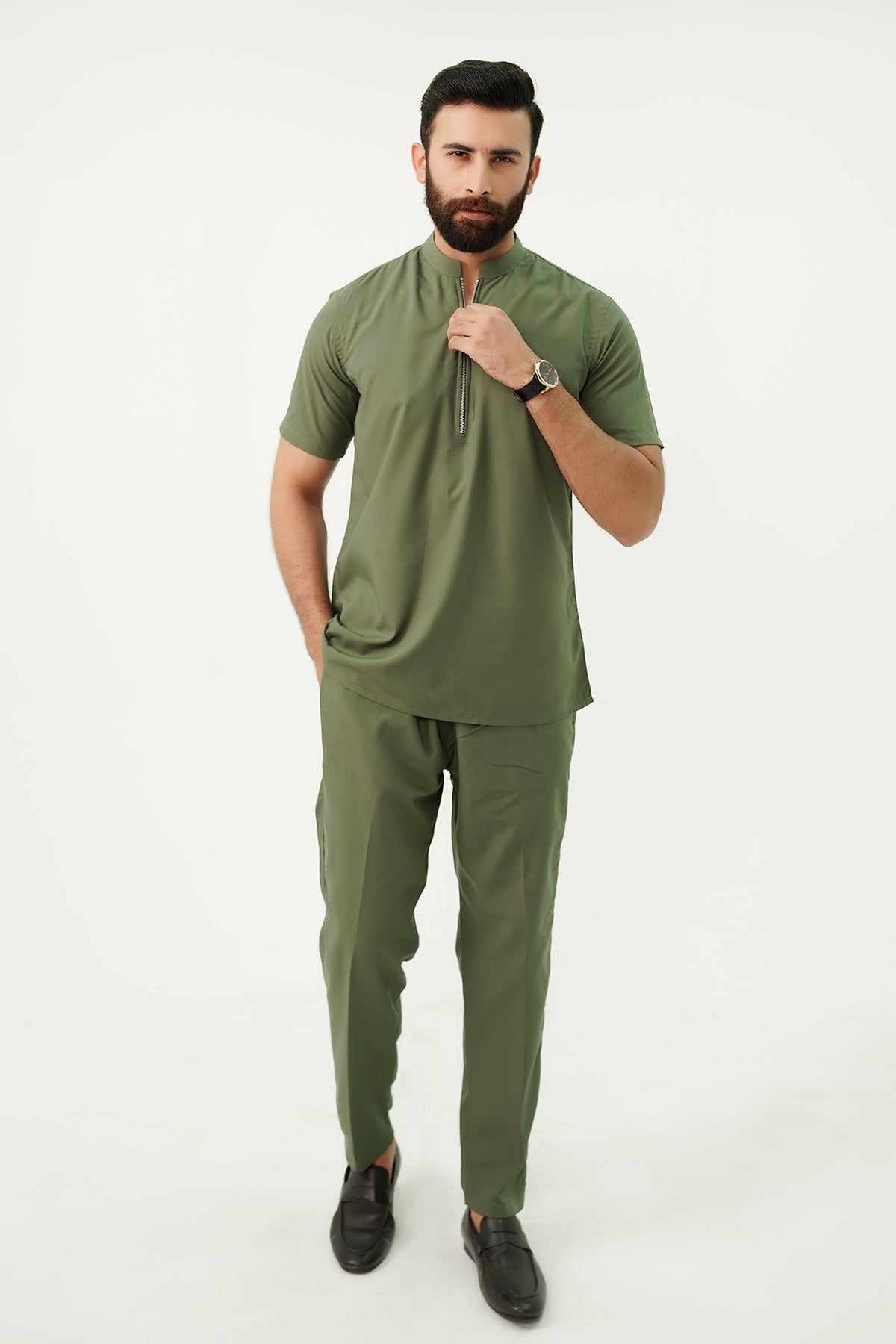 Zip Neck Co-ord Set