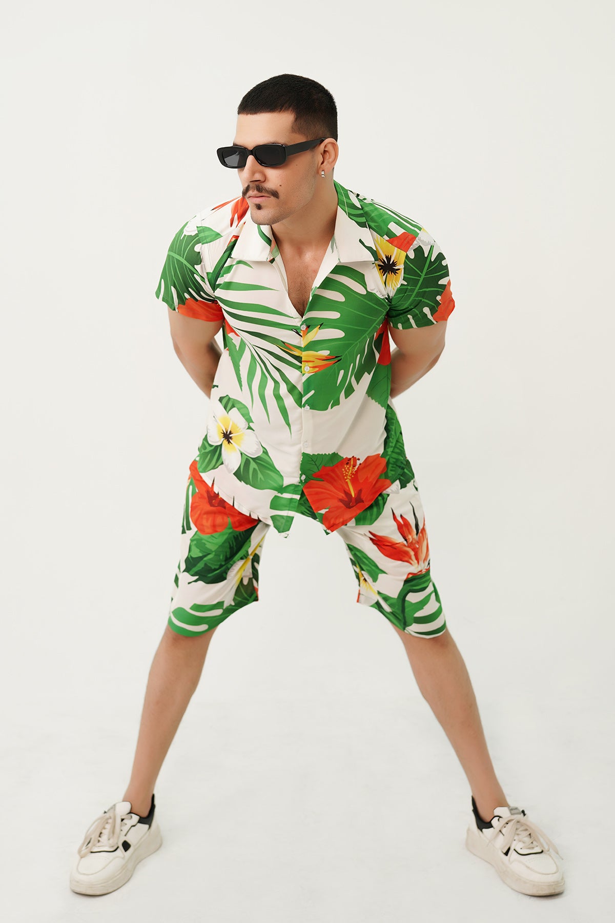 PRINTED SHORTS SET