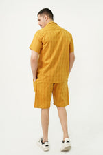 TEXTURED SHORTS SET