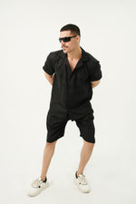 TEXTURED SHORTS SET
