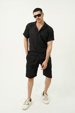 TEXTURED SHORTS SET