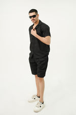 TEXTURED SHORTS SET