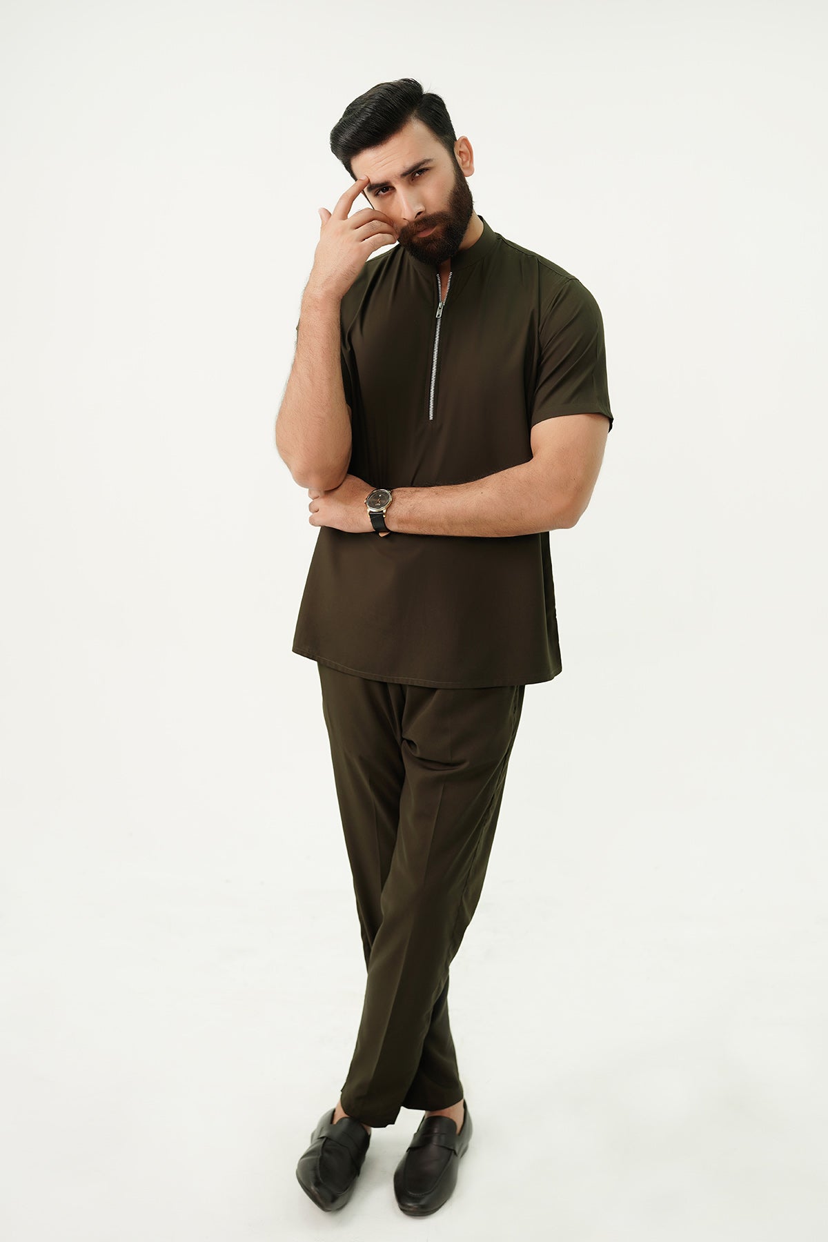 Zip Neck Co-ord Set