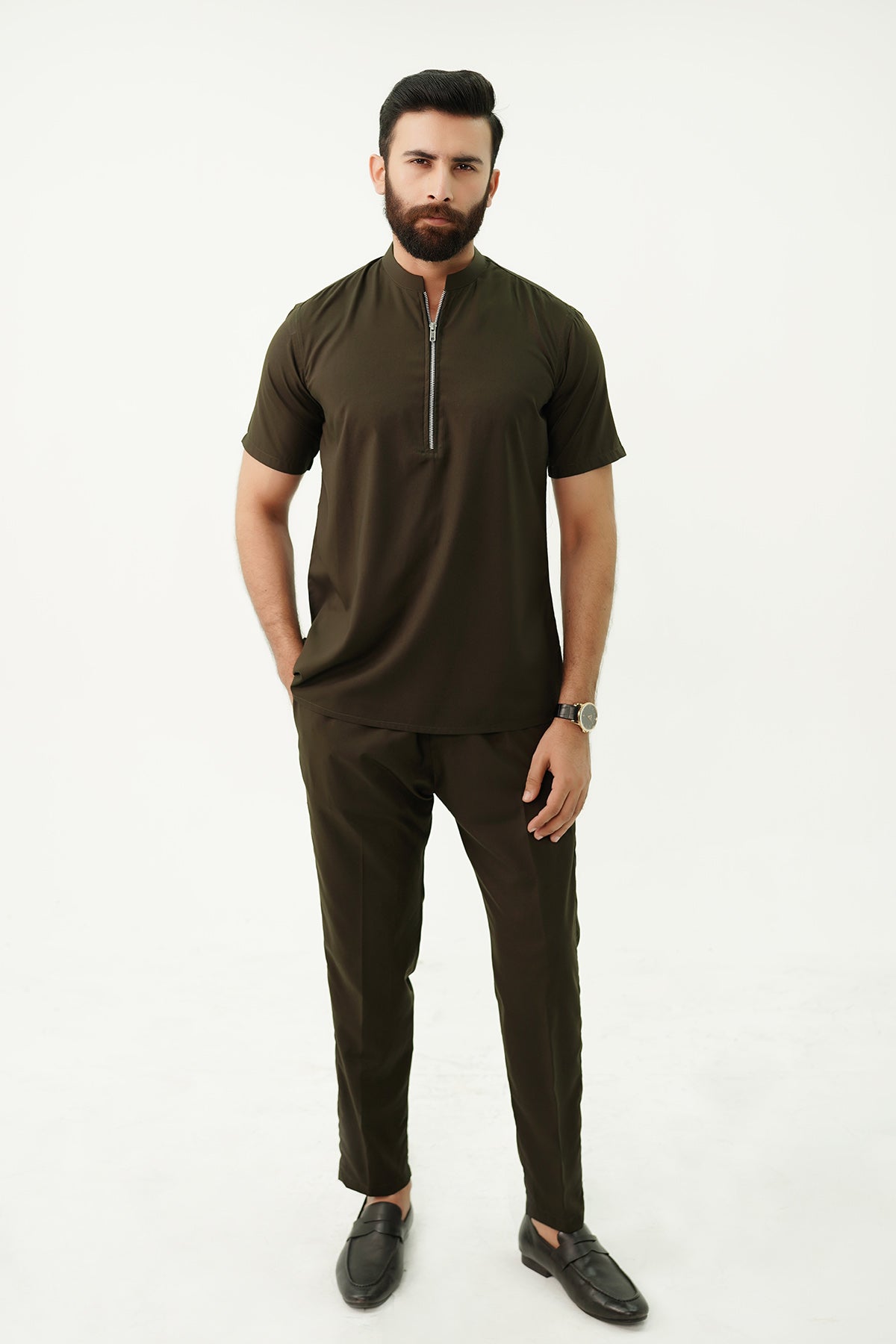 Zip Neck Co-ord Set