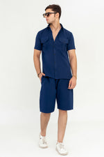 TEXTURED SHORTS SET