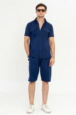 TEXTURED SHORTS SET