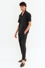 BLACK TEXTURED SET